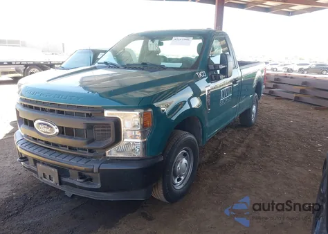 2021 Ford F-250 Xl из США, поврежденный, VIN 1FTBF2A67MEC63116